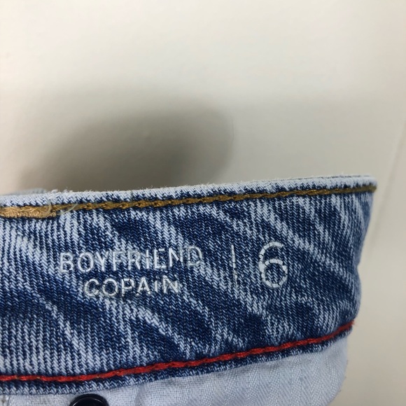 Tommy Hilfiger Distressed Boyfriend Jeans Sz 6 - Picture 9 of 11